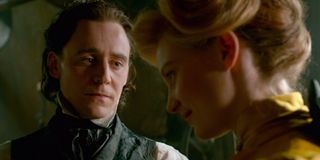 Tom Hiddleston and Mia Wasikowska in Crimson Peak