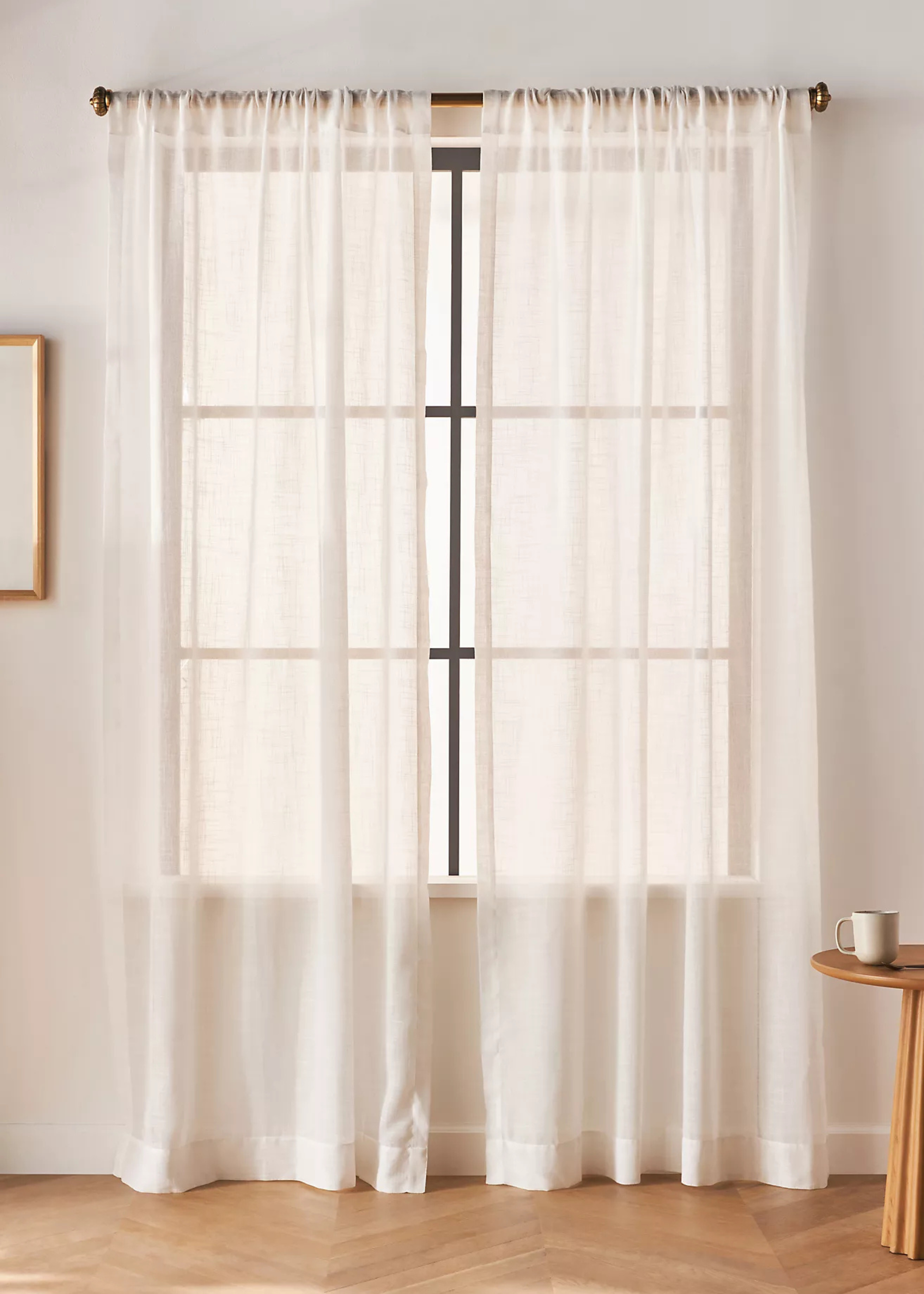 Anthropologie, Leena Sheer Curtain