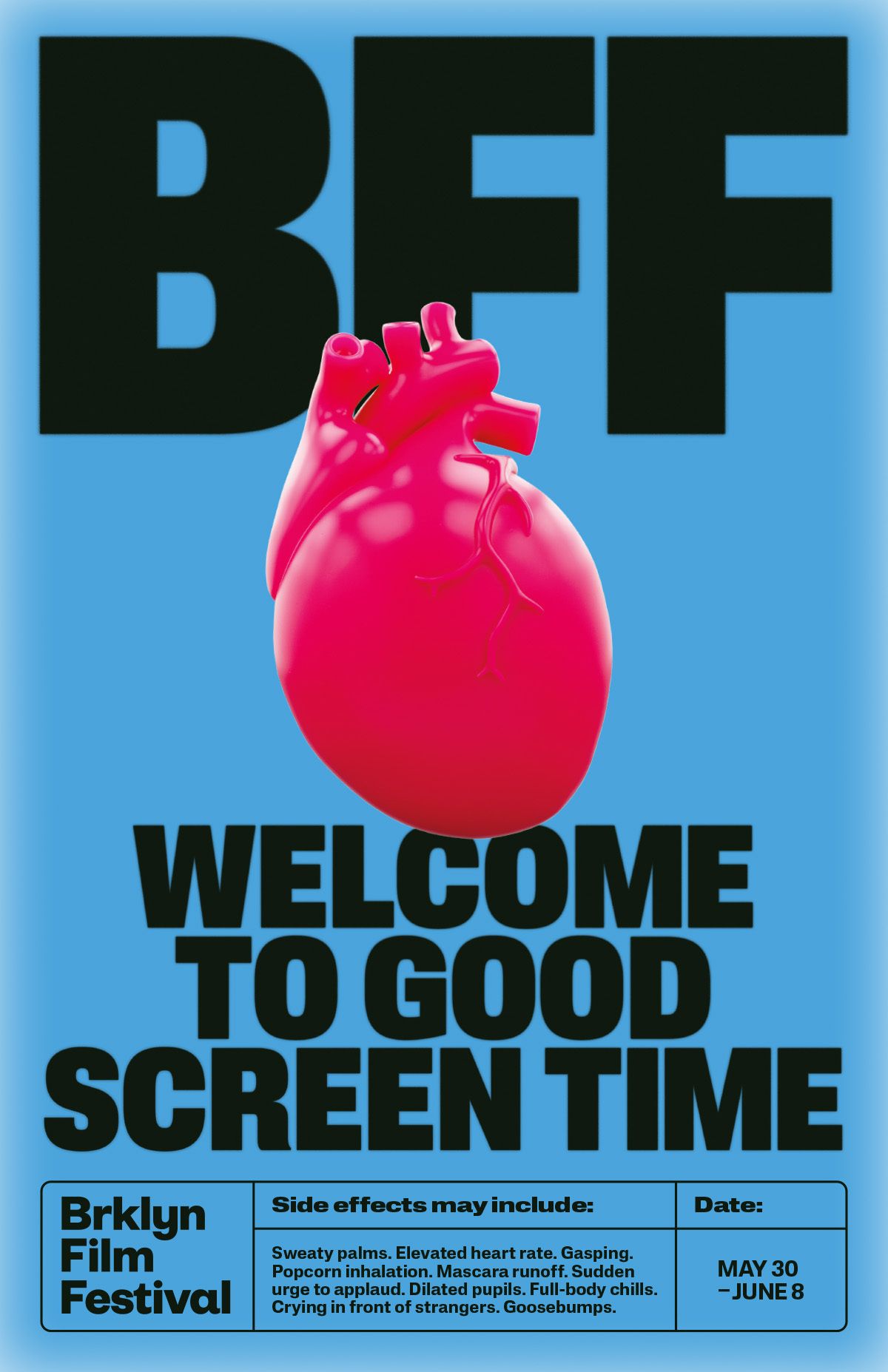 Brooklyn Film Festival new visual identity