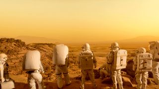 Astronauts on Mars on For All Mankind season 3