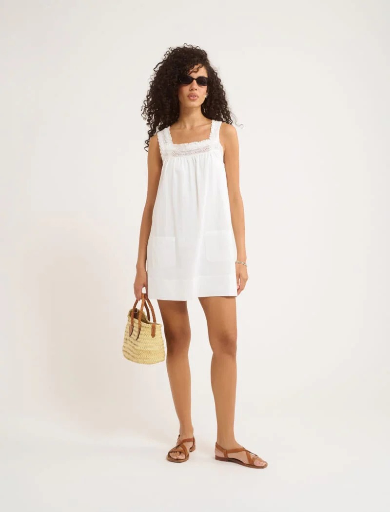 Willow Mini Dress | White