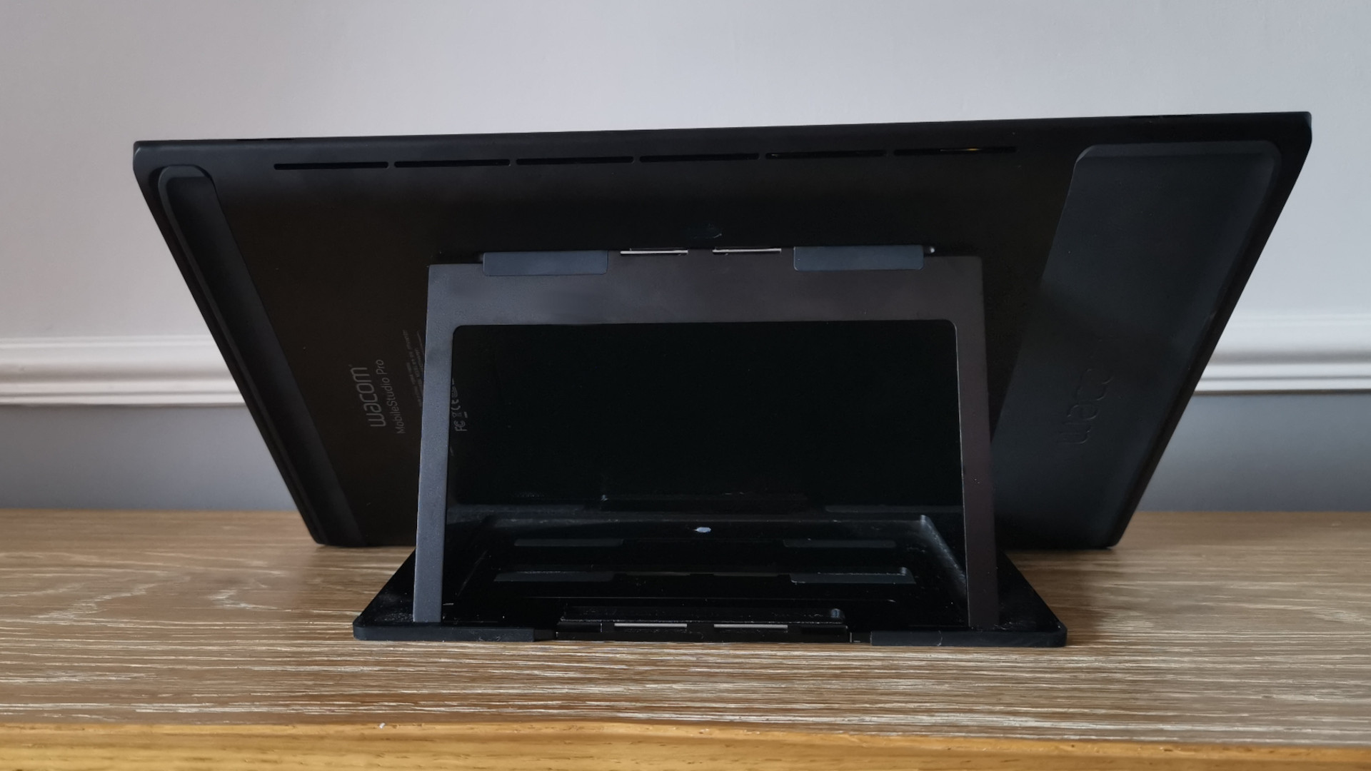 The rear stand of the Wacom Mobile Studio Pro