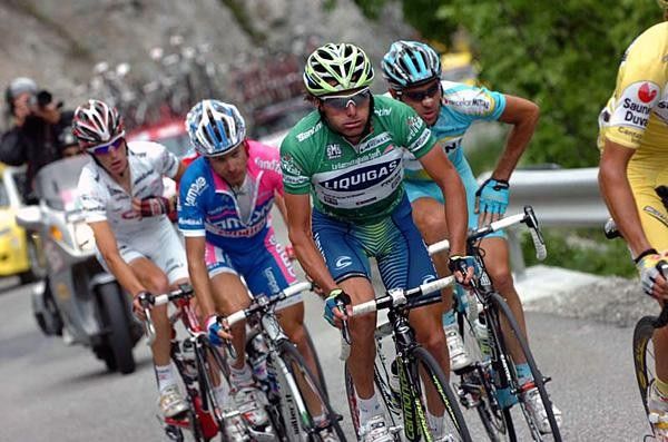 Maglia Verde Danilo Di Luca (Liquigas).