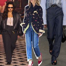 the fall 2025 denim trends at runway shows from Willy Chavarria, Undercover, and Tory Burch