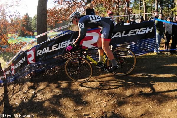 Katerine Northcott (Riverside Racing) riding in the top ten
