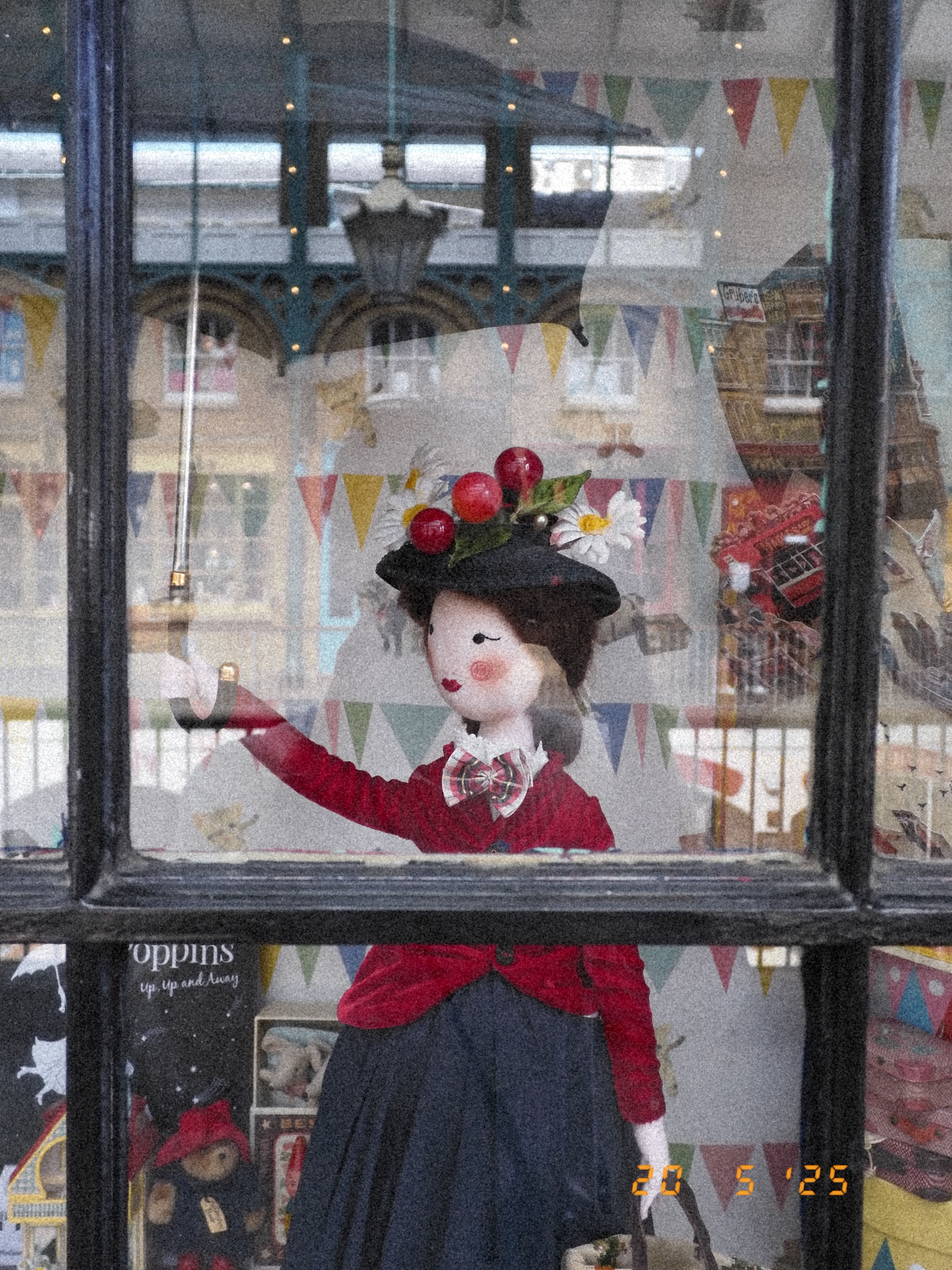 Doll in a store window