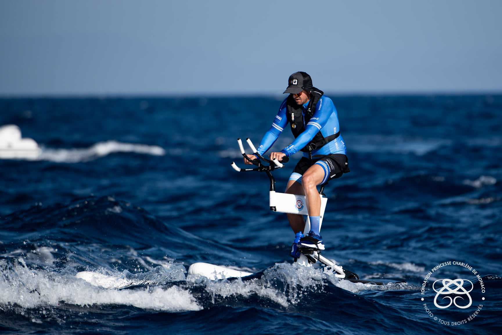 A rider tackles The Crossing in 2025