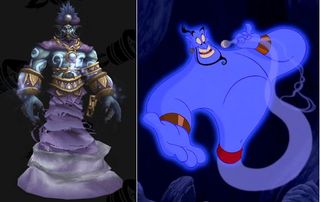 Aladdin's genie in World of Warcraft