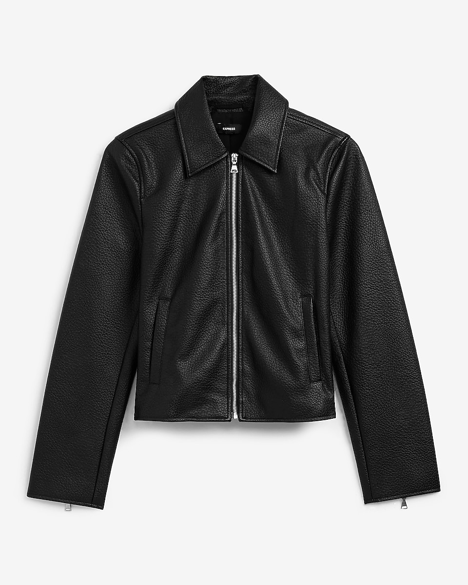 Stella Faux Leather Jacket