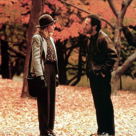Meg Ryan and Billy Crystal in When Harry Met Sally, the classic autumnal romantic comedy that captures the cosy appeal of slowing down.