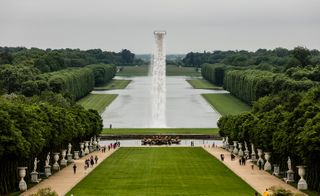 Five mirror-focused pieces that sit within the chateau and three that play on the elements in the gardens, including the perception-baffling Waterfall, in the Grand Canal