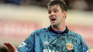 28 November 1992, London, FA Premier League - Arsenal v Manchester United - Gary Pallister of Manchester United. (Photo by Mark Leech/Offside via Getty Images)