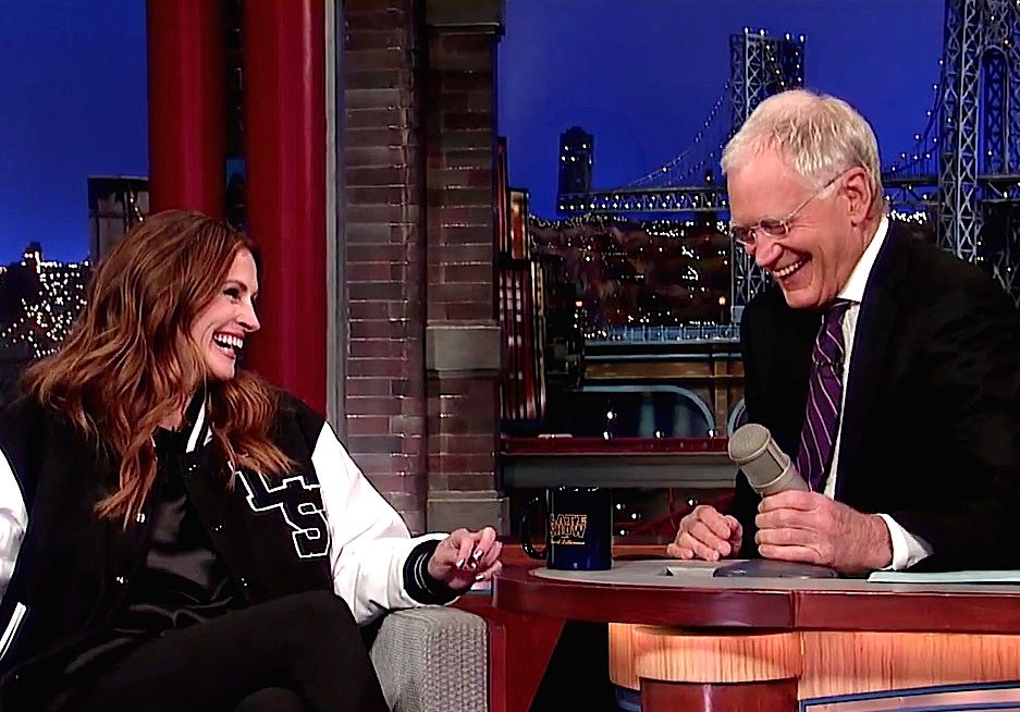 Julia Roberts plays head doctor to David Letterman