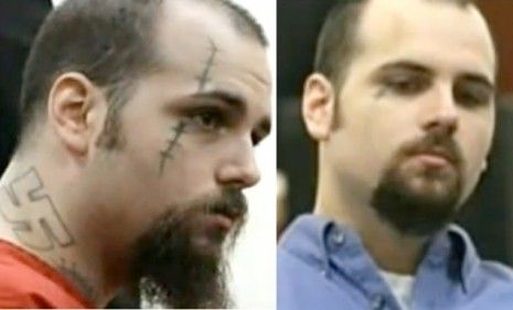 A Florida court is paying a cosmetologist $125 a day to cover up the swastika and other tattoos sported by accused murderer John Ditullio.