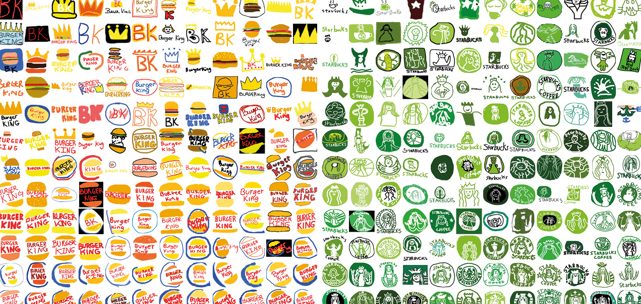 Could you draw these famous logos from memory?