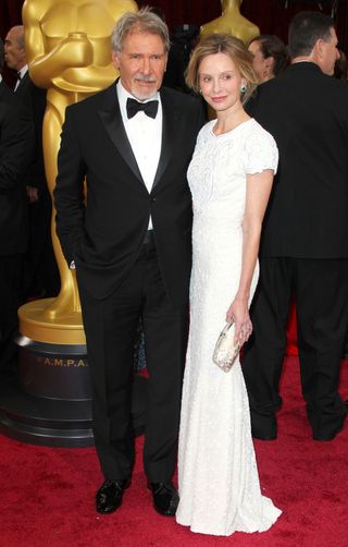 Harrison Ford And Calista Flockhart At The Oscars 2014
