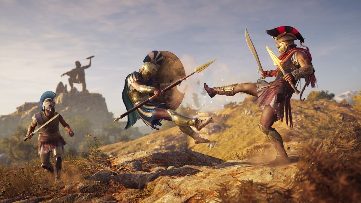 Assassin's Creed Origins New Footage Shows High Level Gameplay