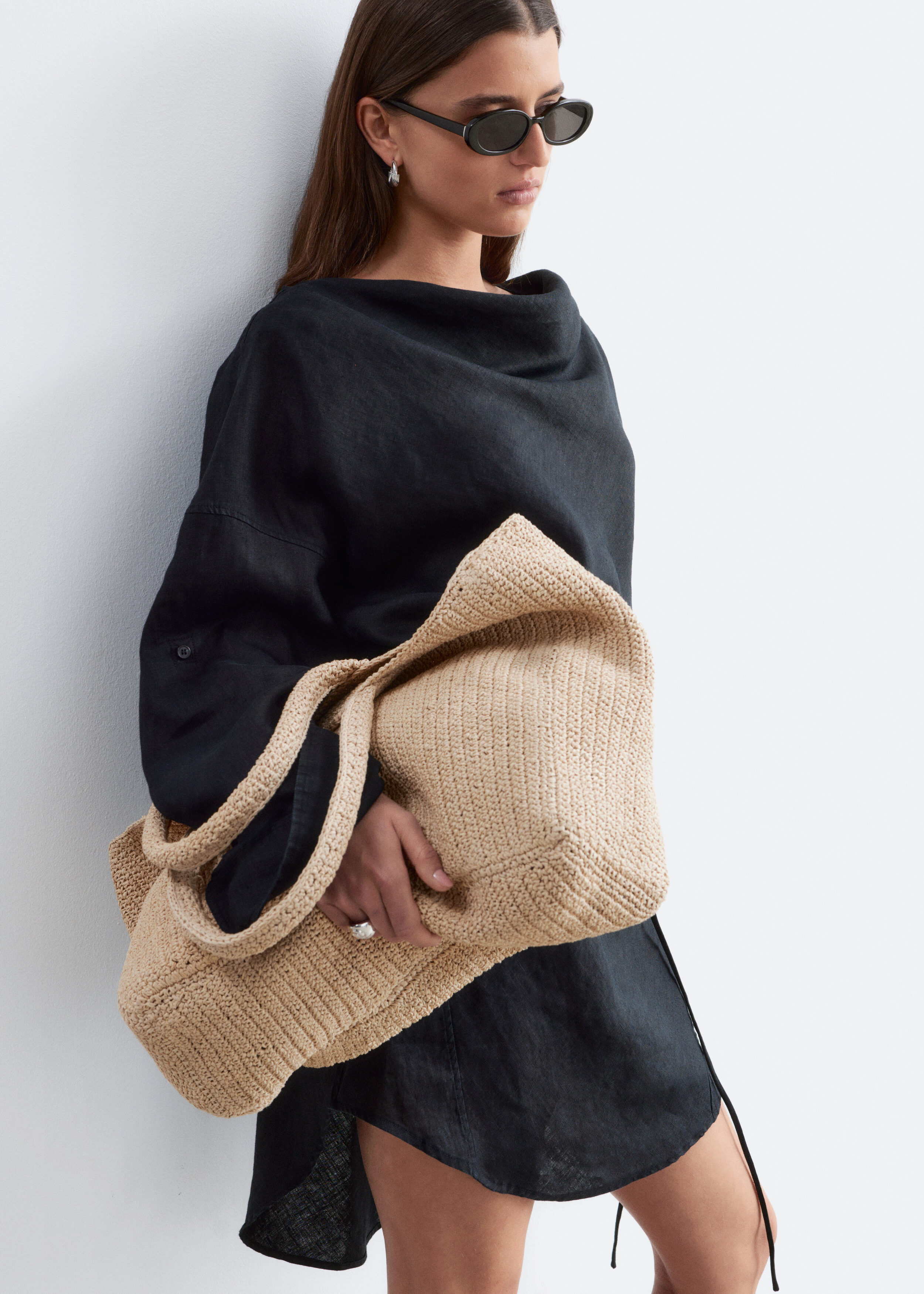 Straw Tote Bag