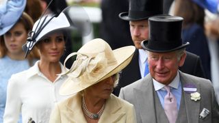 Prince Harry, Prince Charles, Camilla and Meghan Markle