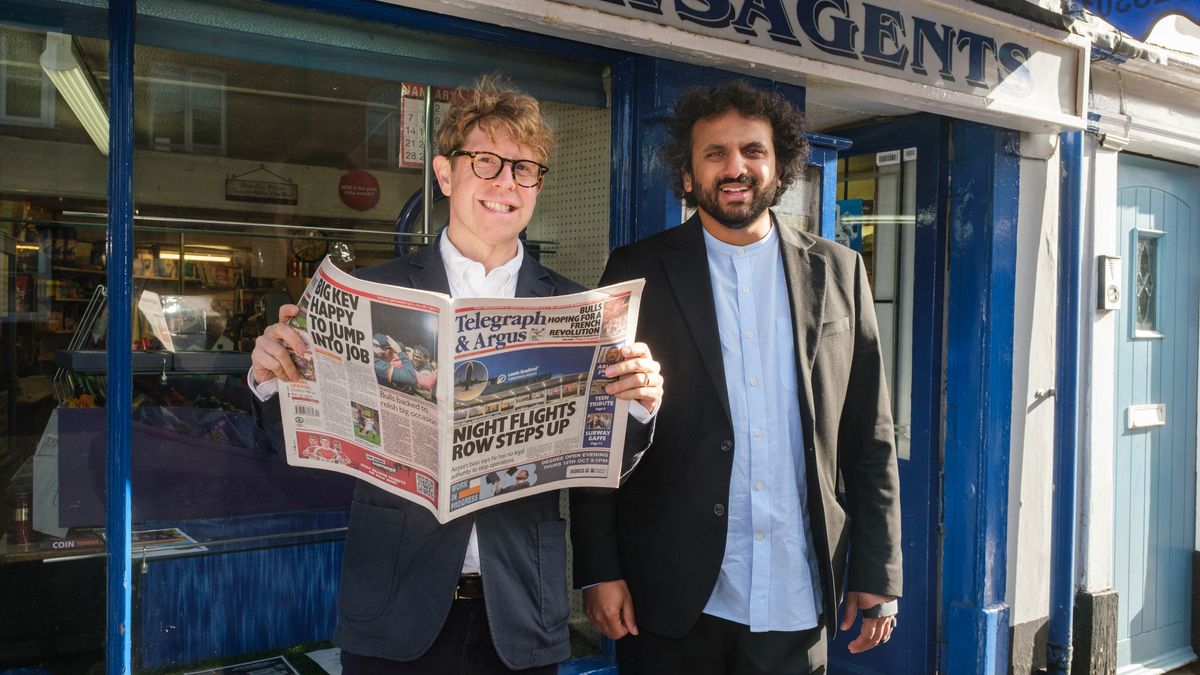 Nish Kumar and Josh Widdicombe in Hold the Front Page season 2