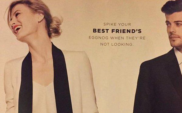 The Bloomingdale&amp;#039;s ad that customers found offensive.