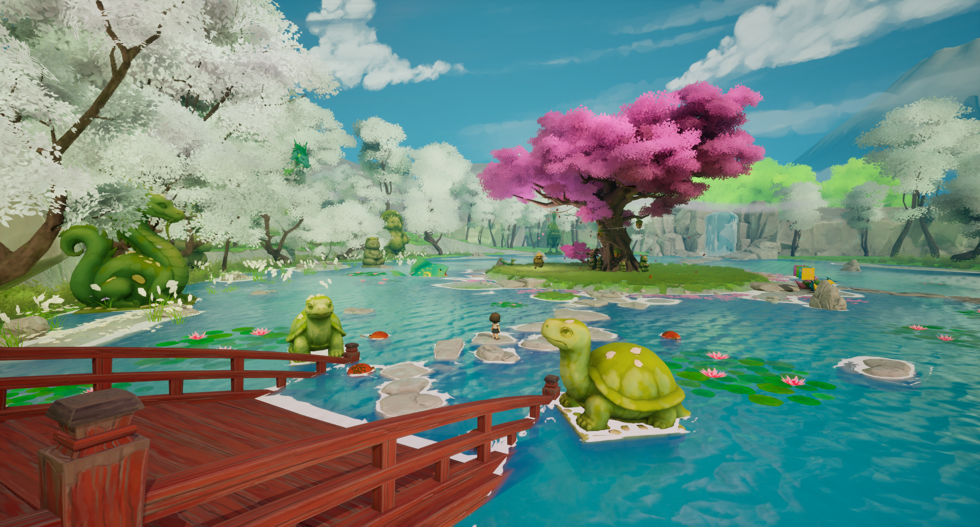 This solo dev's cosy game is set in a hand-painted Japan-inspired world made with Unreal Engine 5