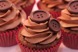 Victoria Threader’s chocolate button cupcakes