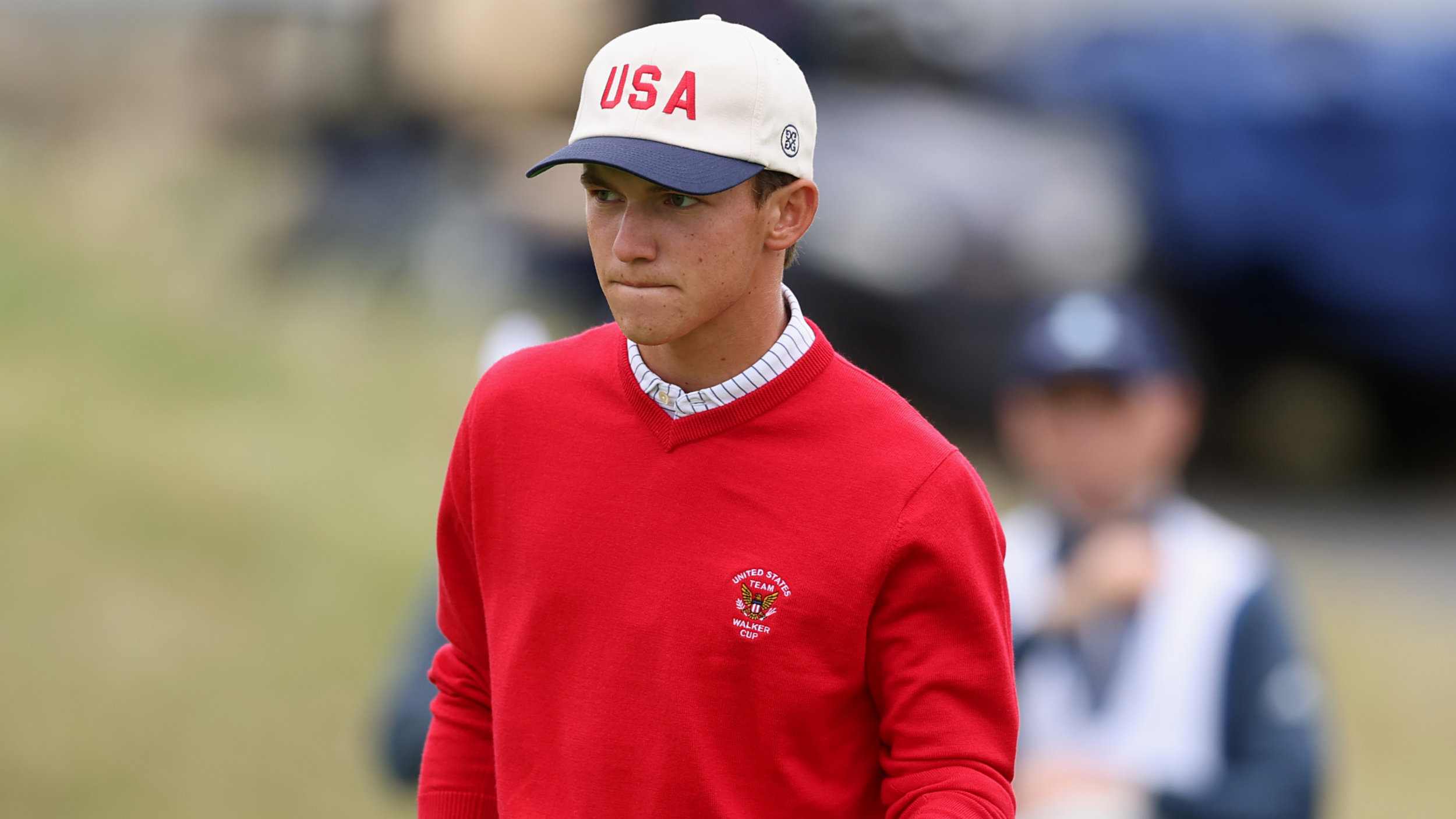 Miles Russell at the Walker Cup
