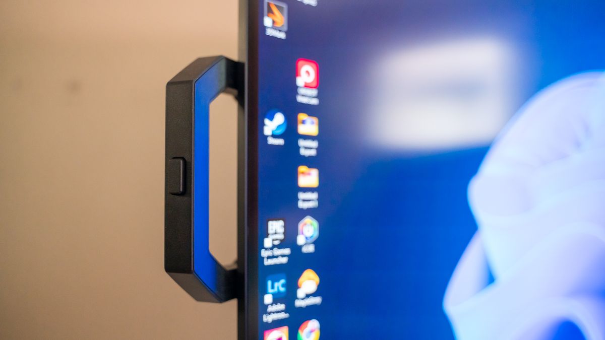 Corsair Xeneon Flex 45WQHD240 OLED on a gaming setup