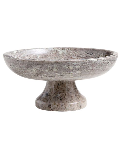 Tuscan Kitchen Marble Footed Bowl