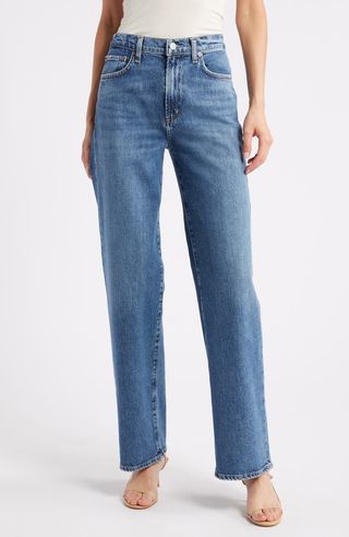 Harper Ankle Relaxed Jeans mit geradem Bein