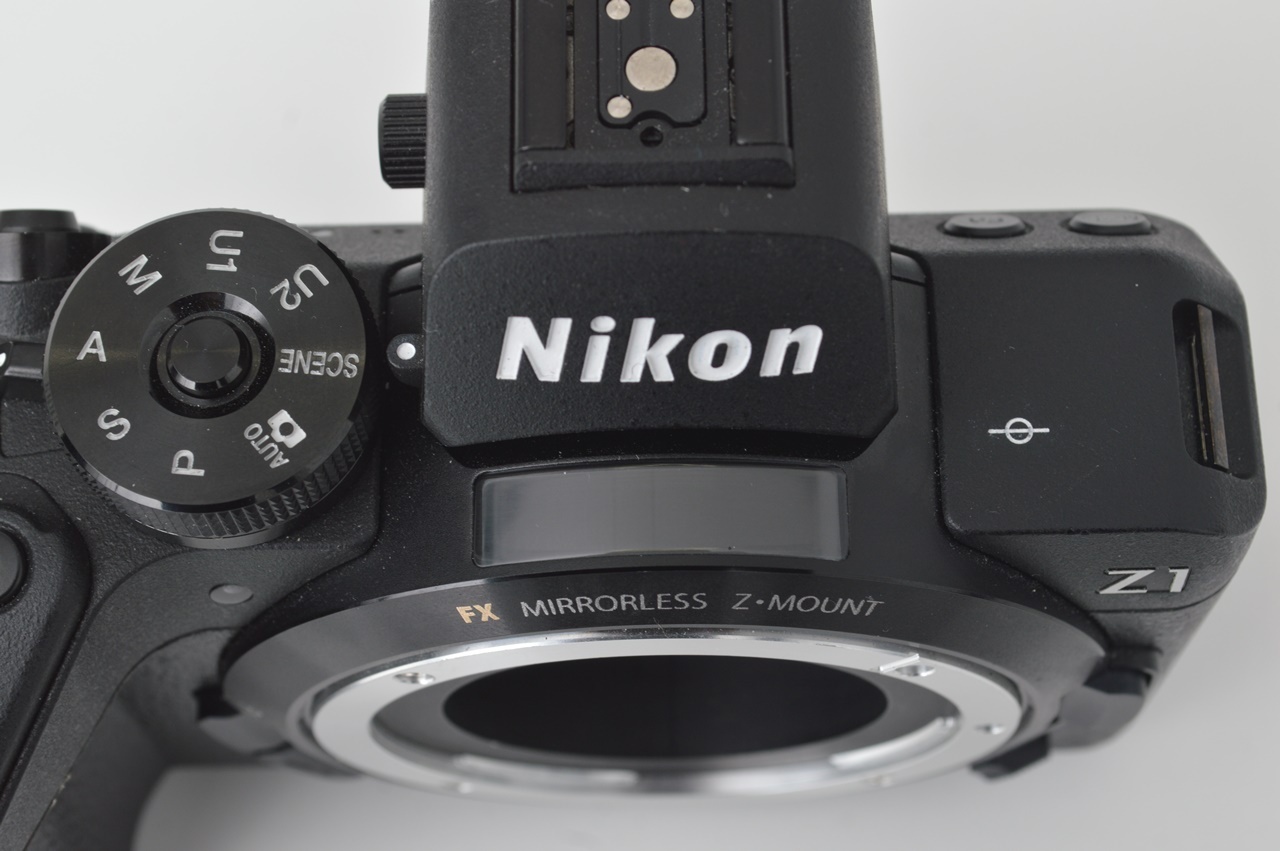 An internal design mock-up of the Nikon Z1, during the development of the Z6 and Z7 (Image: Nikkei BP)