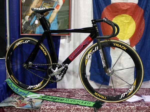 This GroundUp track bike was recently raced at the Six Days of Rotterdam.