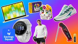 Collage of items on sale for Labor Day