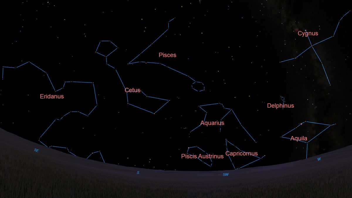 Autumn's celestial sea: Catch these 'water' constellations in the night ...