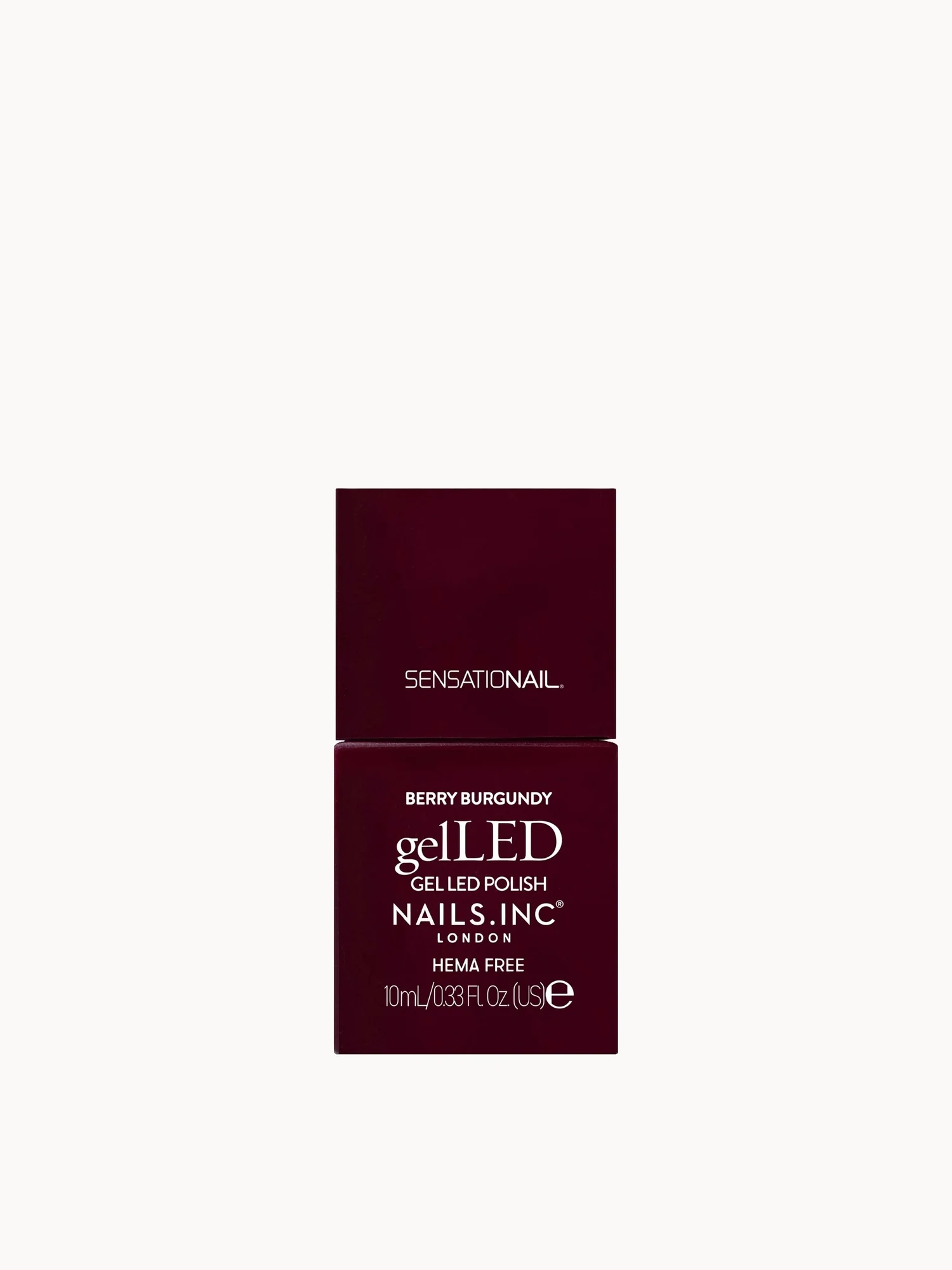 Nails Inc. Gel Polish Berry Burgundy 10ml