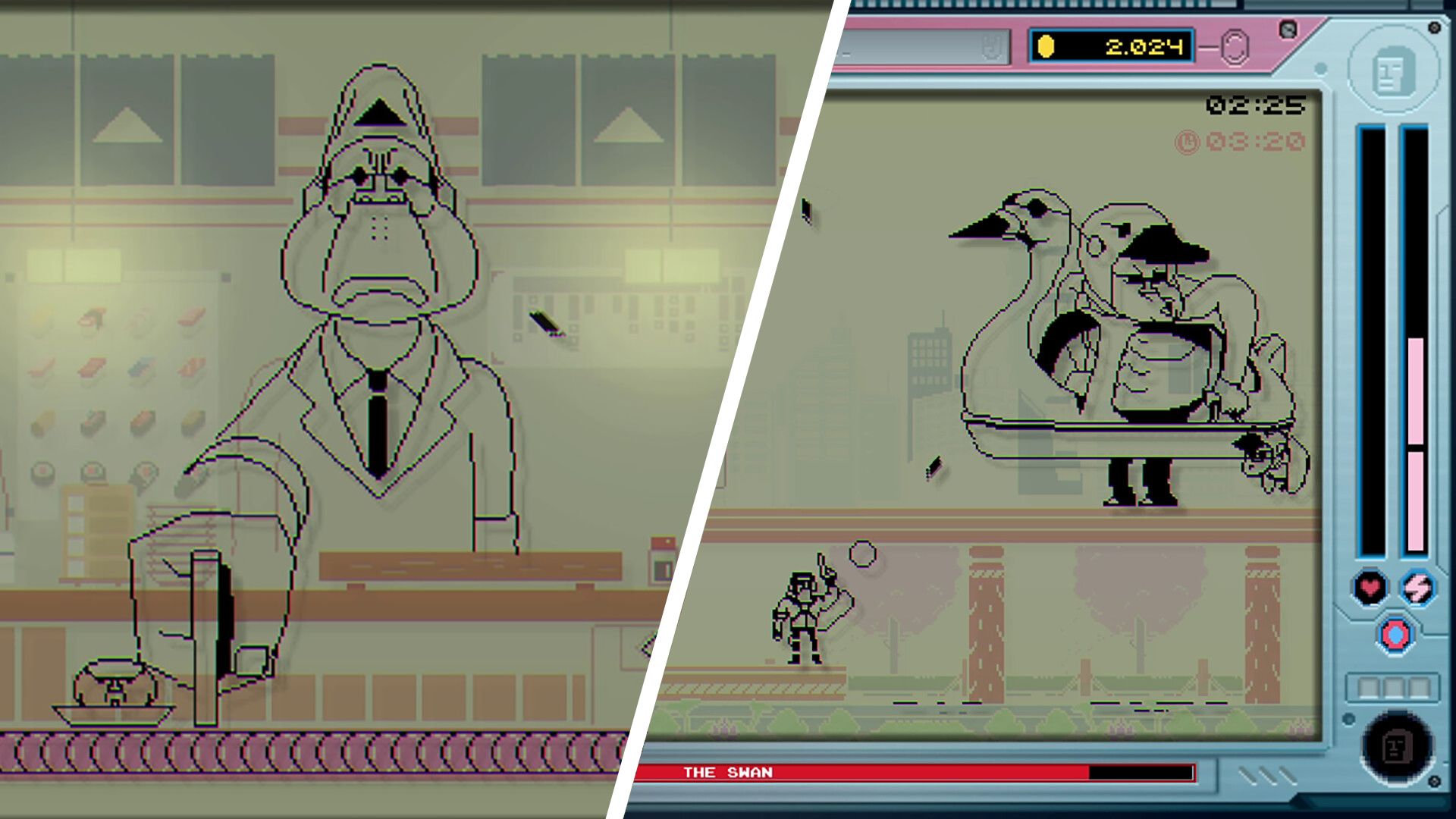  If you remember Nintendo's Game & Watch, this bizarre retro game will bring a tear to your eye 