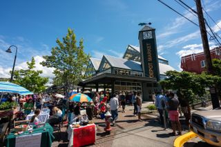 The Bellingham Farmers Market.