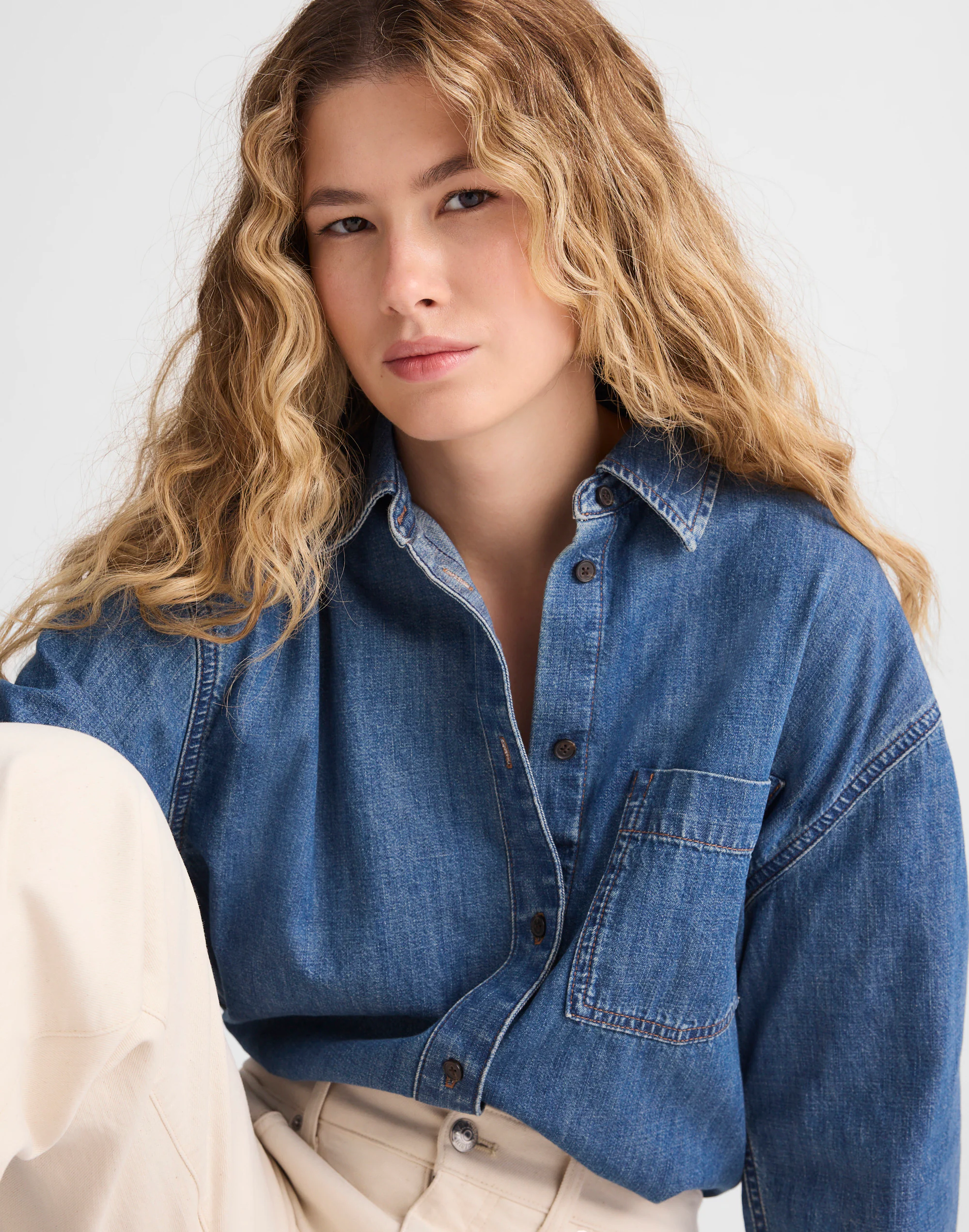 The Easy Shirt in Denim