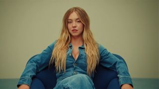 Screenshot of Sydney Sweeney in her "great jeans" ad for American Eagle