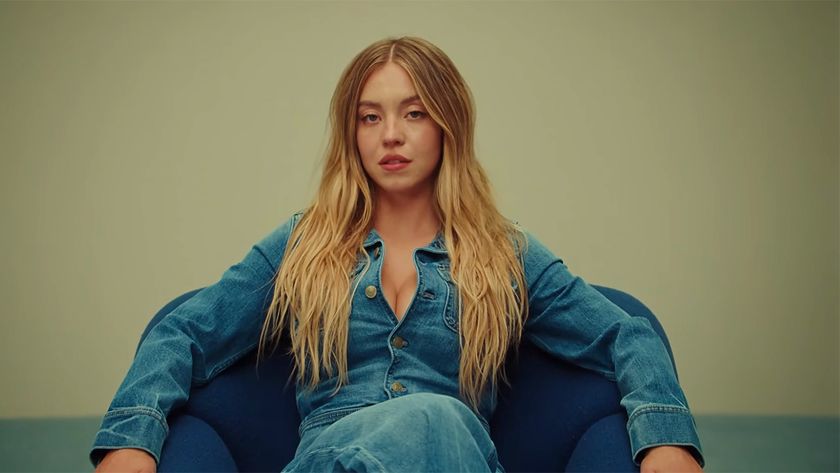 Screenshot of Sydney Sweeney in her "great jeans" ad for American Eagle