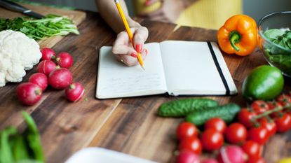 Food journal for weight loss