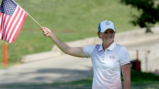 Stacy Lewis at the 2017 Solheim Cup