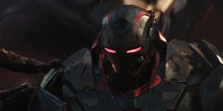 War Machine in his Iron Patriot suit