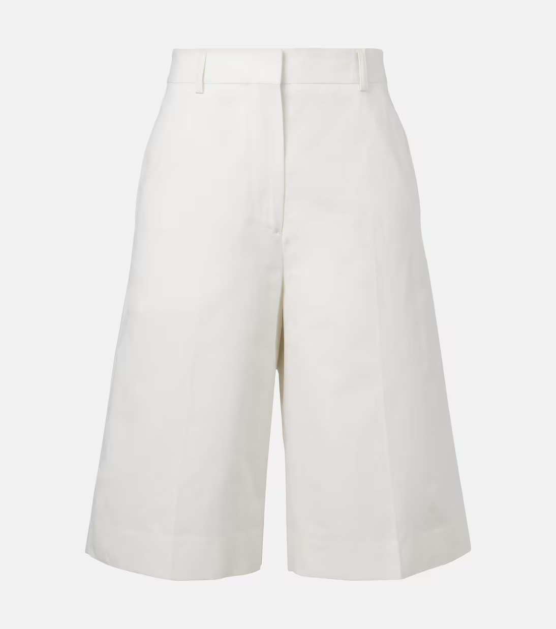 Toteme, Cotton and Linen Bermuda shorts