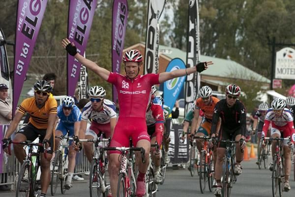 Stuart Shaw (Drapac Porsche) was delighted for his stage winning teammate Thomas Palmer but just as happy to regain the lead in Australia's longest multiple stage tour.