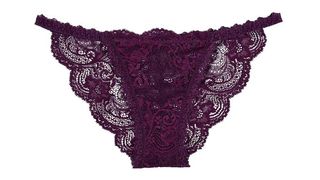Undergarment, Clothing, Briefs, Lingerie, Violet, Purple, Lace, Magenta, Brassiere,
