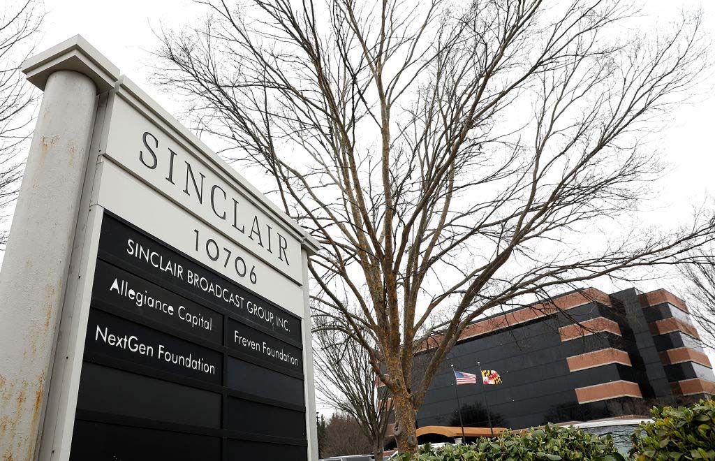 Sinclair Broadcast Group headquarters in Hunt Valley, Maryland