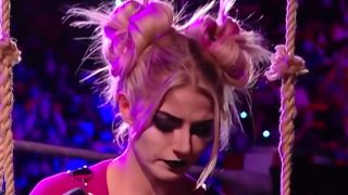 Alexa Bliss looking sad