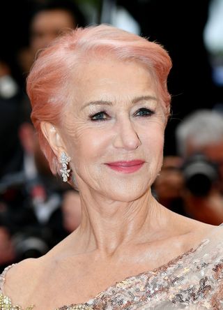 Dame Helen Mirren attends the screening of "Les Plus Belles Annees D'Une Vie" during the 72nd annual Cannes Film Festival on May 18, 2019 in Cannes, France